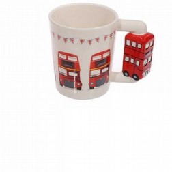 Tazza cermica con Manico 3D London Bus Foto Piccola